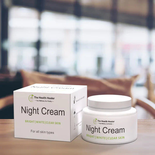 The Health Healer Night Cream Bright White Clear Skin For All Skin Types